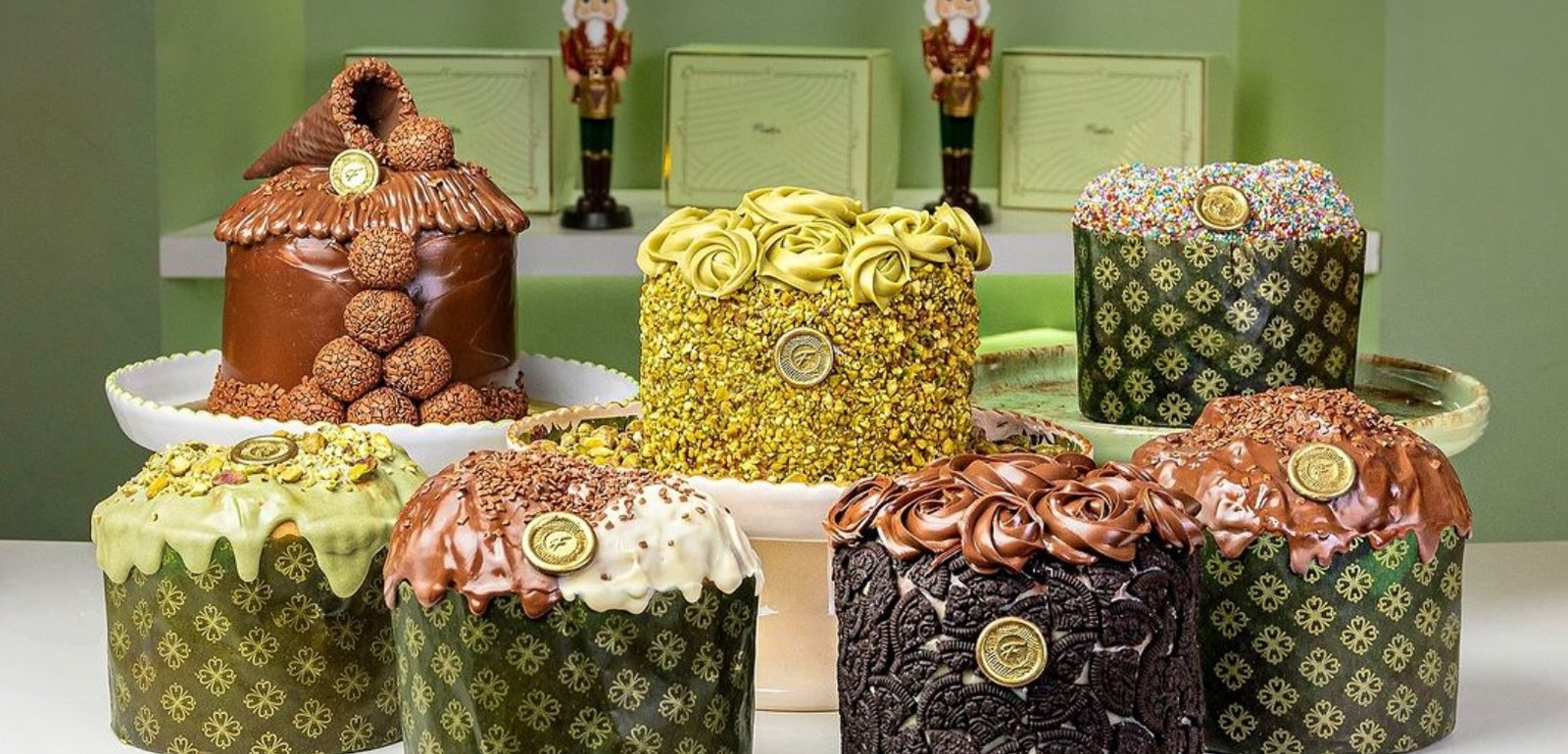 Modelos de panetones que você vai aprender no curso